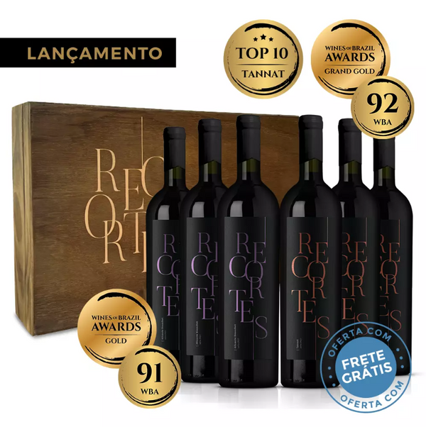 Combo de Lançamento 2025 - 3x Alicante Bouschet e 3x Tannat