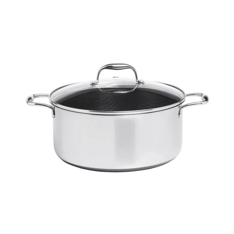 CAÇAROLA EM AÇO INOX 28 CM HIVE